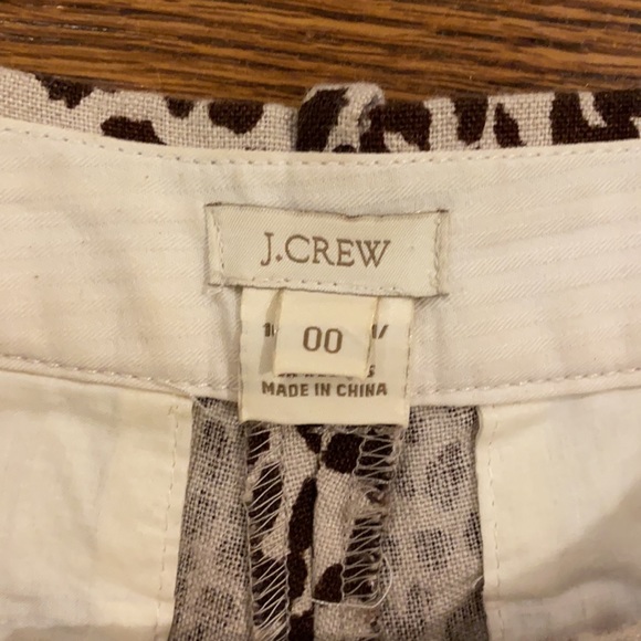 JCrew leopard printed shorts - Picture 2 of 4